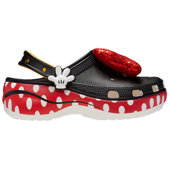 Crocs Minnie Mouse Classic Platform Clog Crocs Minnie Mouse Classic Platform Clog